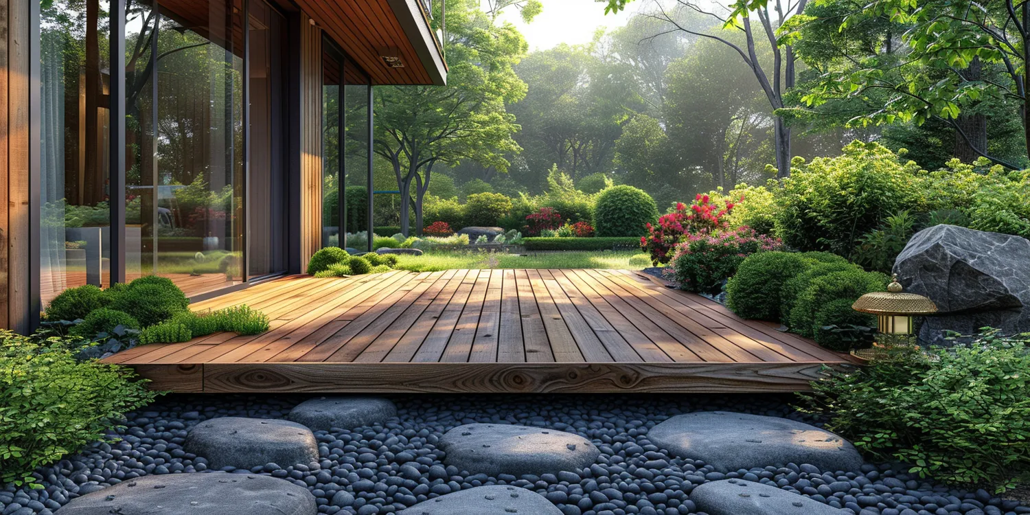 Jak optycznie poszerzyć długi wąski ogród?