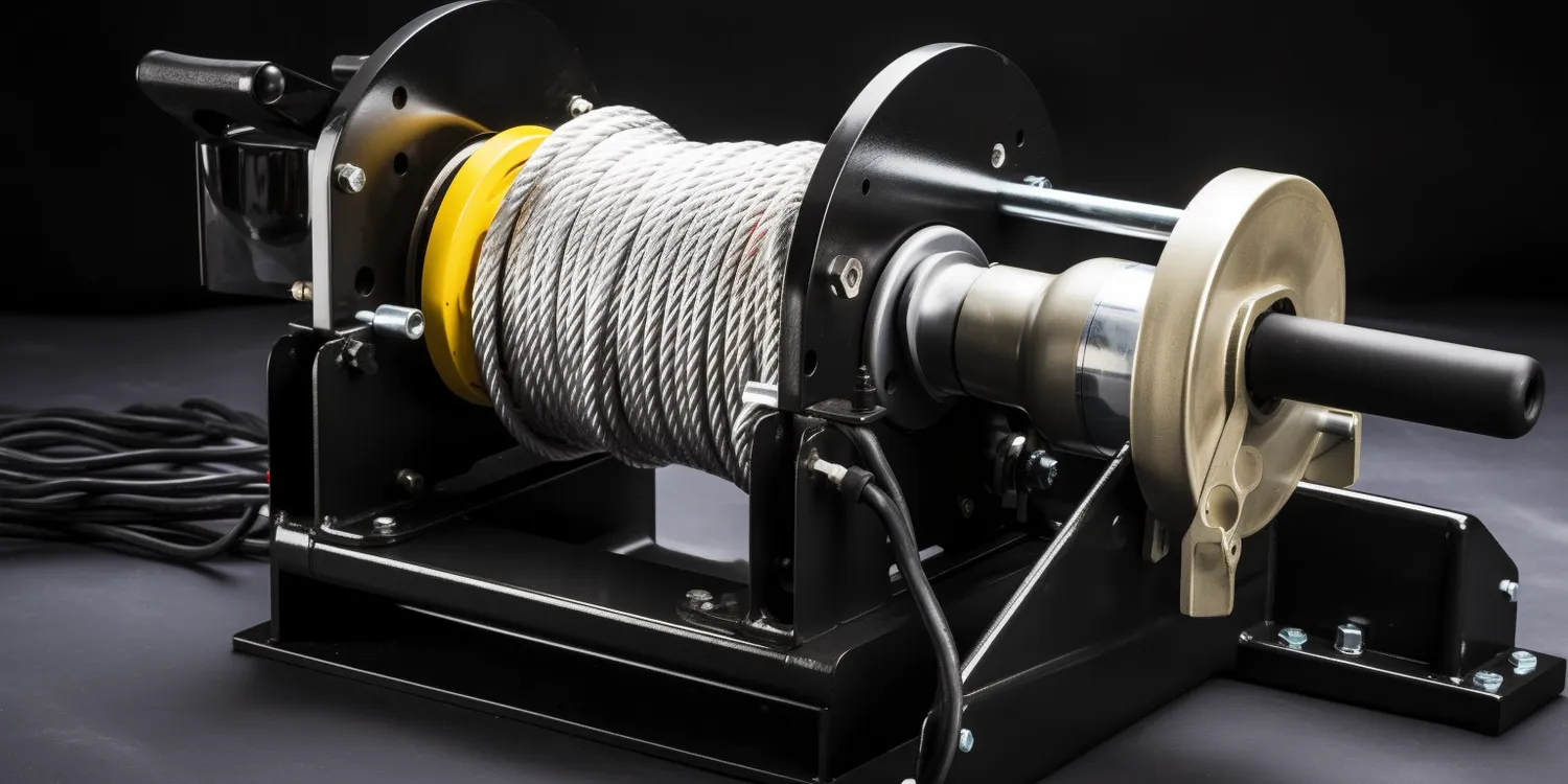 Co oznacza kolor czerwony na linę wyciągarki?