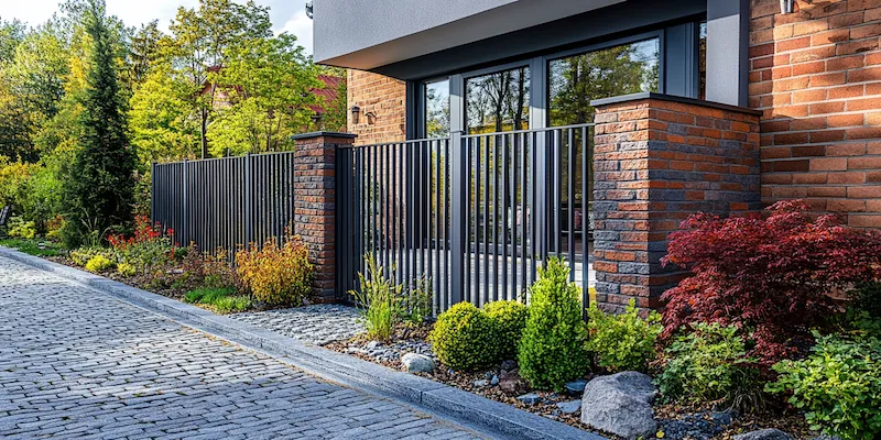 Schmuckzaun aus Polen