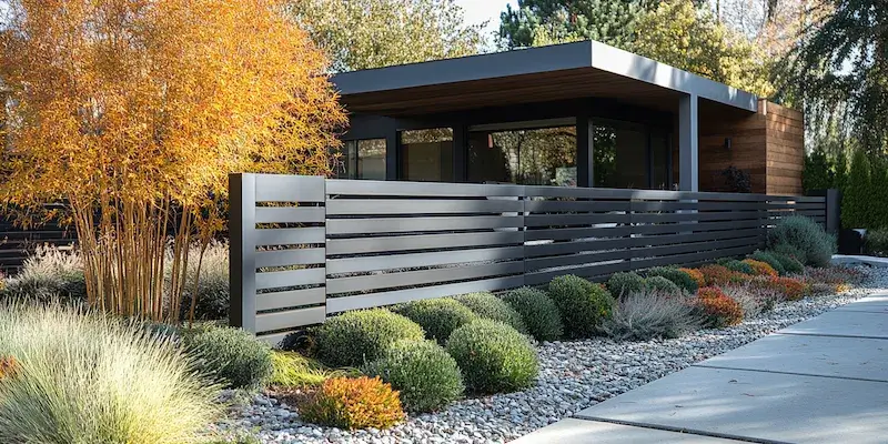 Moderne Zäune Polen