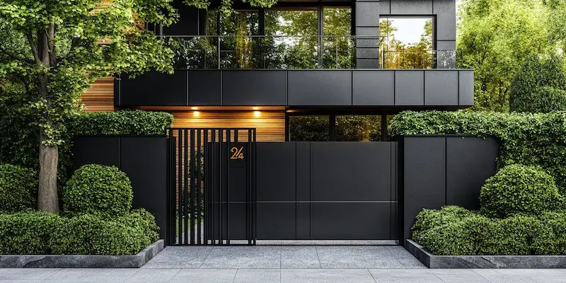 Gartenzaun aus Polen