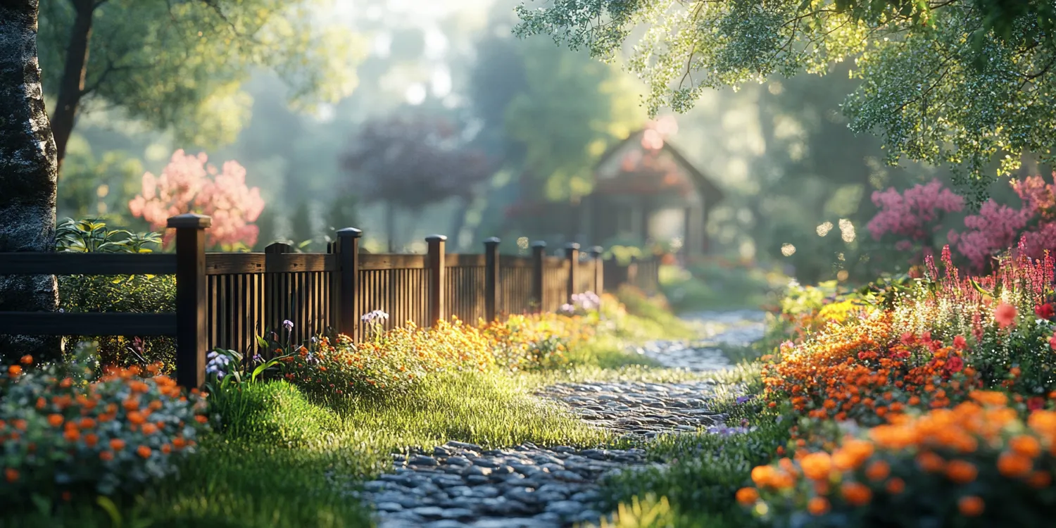 Gartenzaun Metall Polen