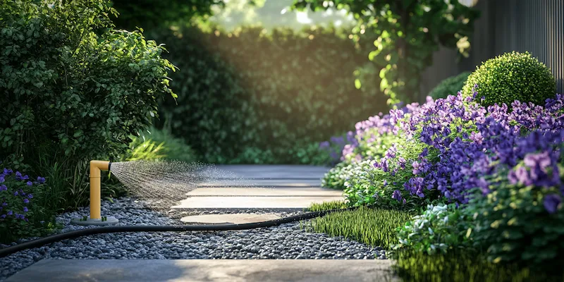 Nawadnianie ogrodu jakie rury?